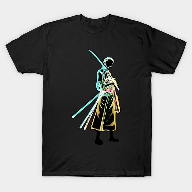 Soul of zoro T-Shirt by Sandee15